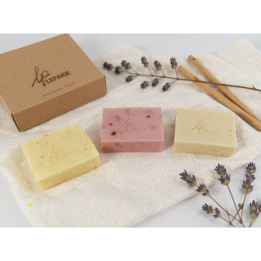 Botanical Soap Bundle – Natural Shea Butter Bars