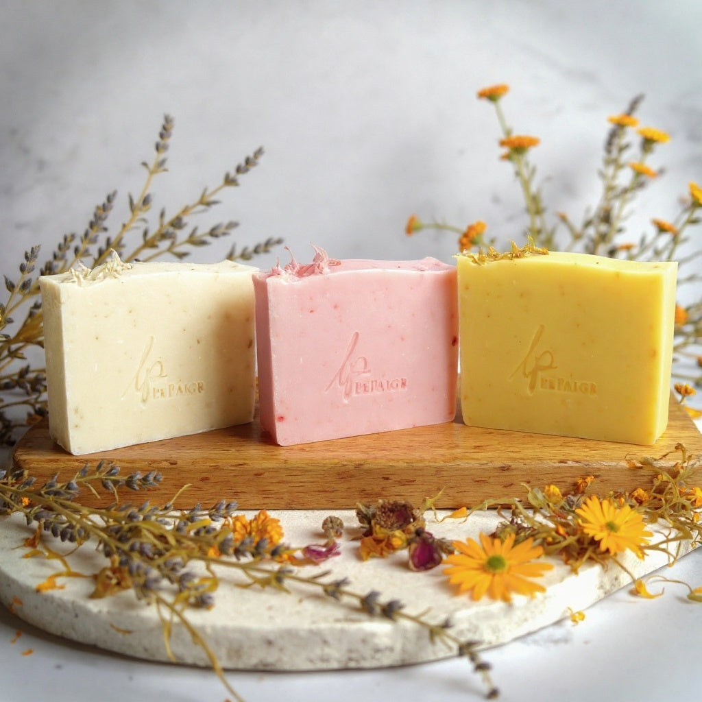 Botanical Soap Bundle – Natural Shea Butter Bars