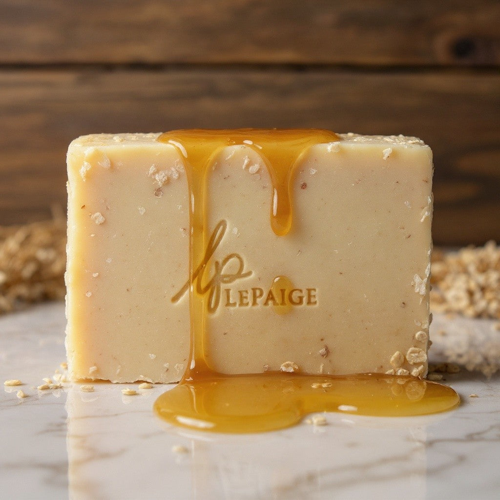 Goat Milk Oatmeal & Honey Soap Bar –great for sensitive, dry & irritated skin,
