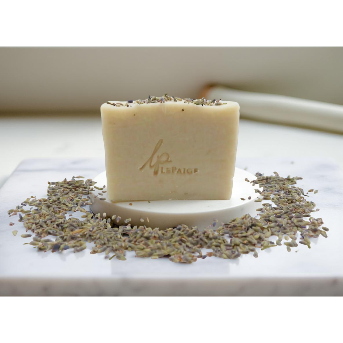 Lavender & Shea Butter Bar Soap- natural soap for normal, mature, and sensitive skin