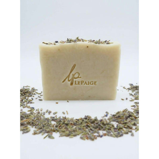 Lavender & Shea Butter Bar Soap- natural soap for normal, mature, and sensitive skin