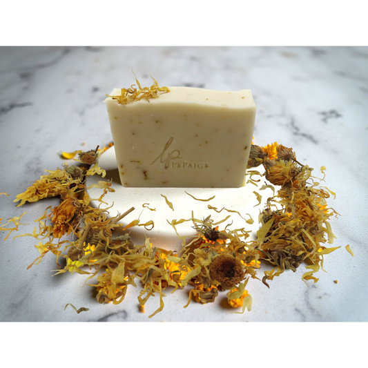 Lemon & Calendula Soap Bar – natural brightening soap for clear glowing skin