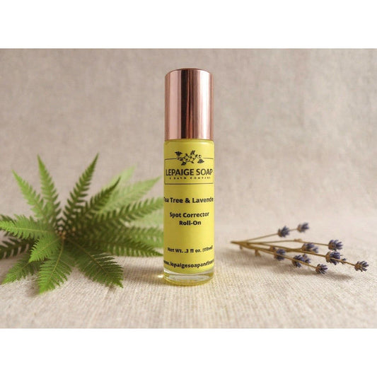 Lavender & Tea Tree Spot Corrector Roll-On – Natural Spot & Blemish Treatment