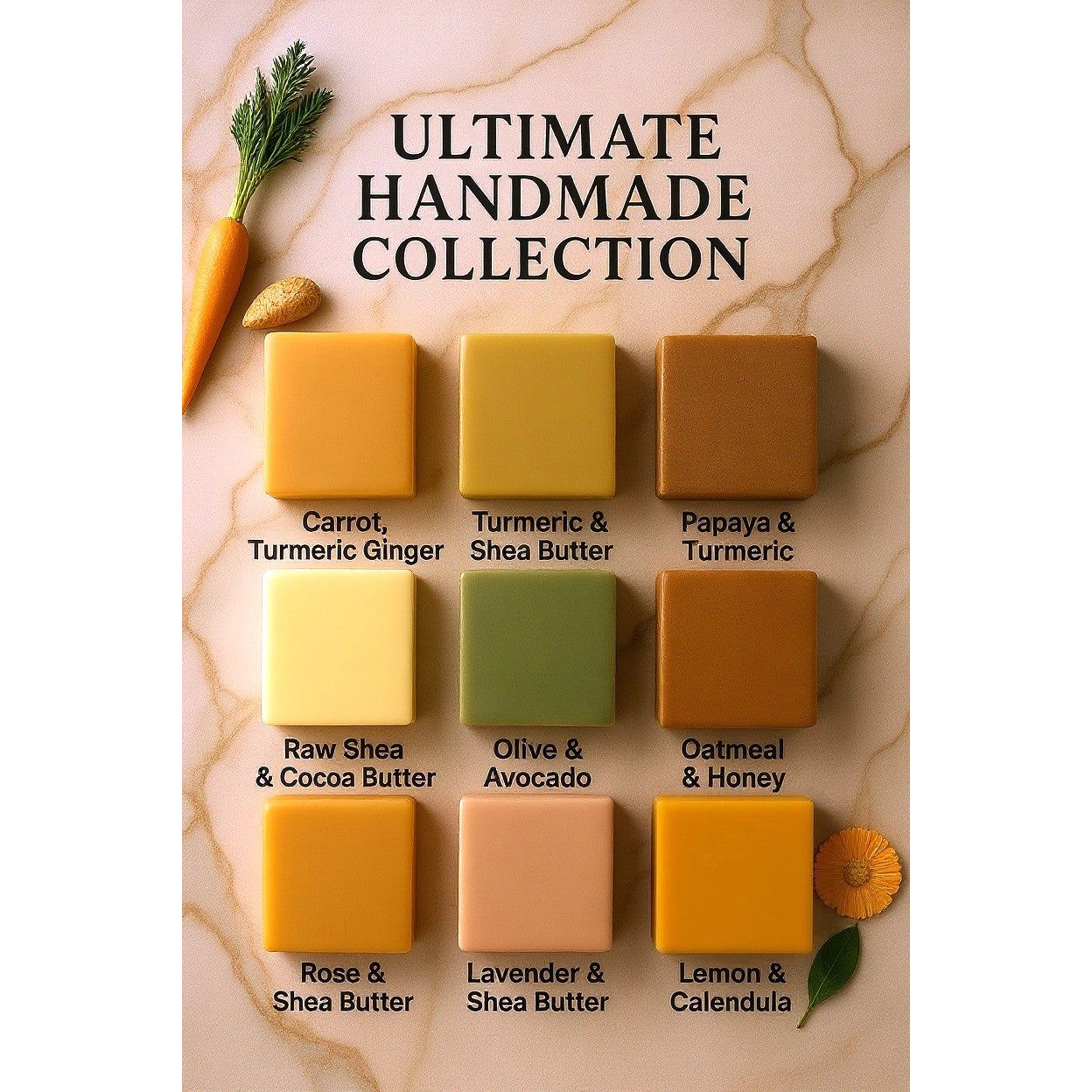The Ultimate Handmade Soap Collection Gift Box